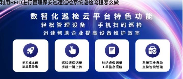 利用RFID进行管理保安巡逻巡检系统巡检流程怎么做