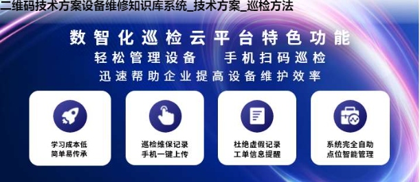 二维码技术方案设备维修知识库系统_技术方案_巡检方法