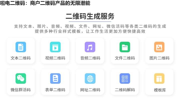 啦电二维码：商户二维码产品的无限潜能