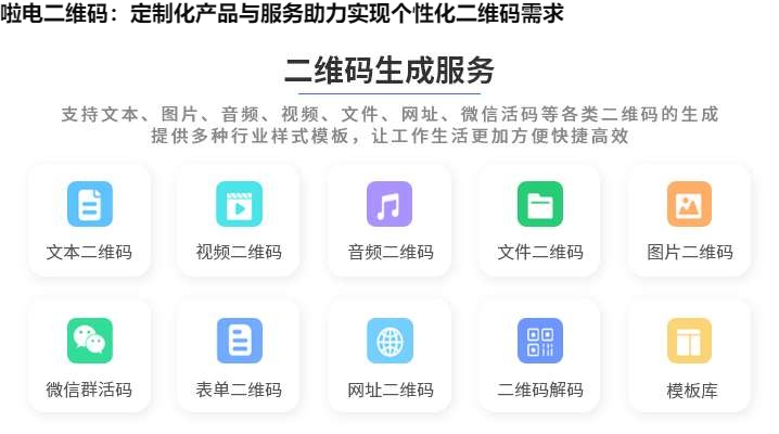 啦电二维码：定制化产品与服务助力实现个性化二维码需求