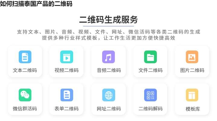 图片 如何扫描泰国产品的二维码