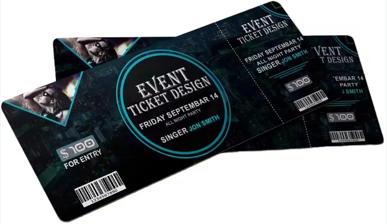 Entertainment ticket anti-counterfeiting