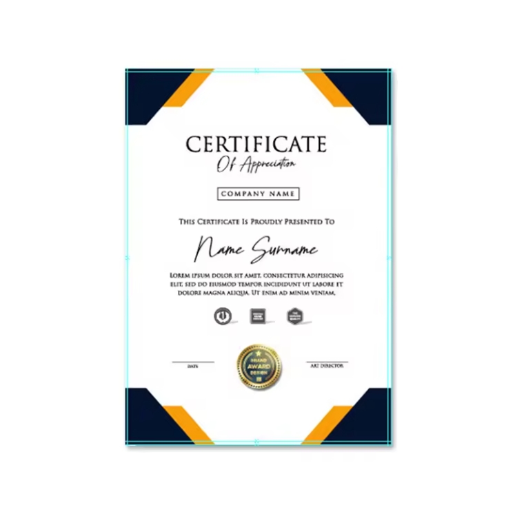 car anti-counterfeiting certificate