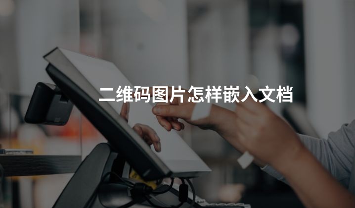 二维码图片怎样嵌入文档