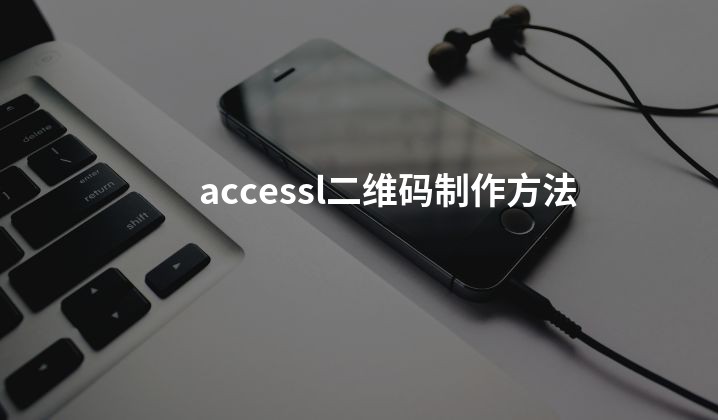 accessl二维码制作方法