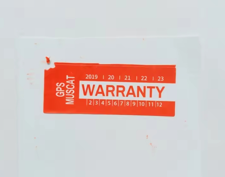 Sealing label